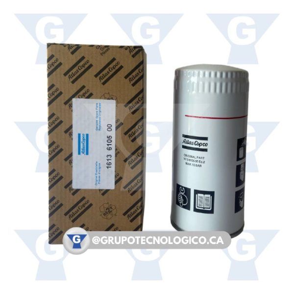 FILTROS DE ACEITE PARA COMPRESORES ATLAS COPCO NP 1613 6105 00