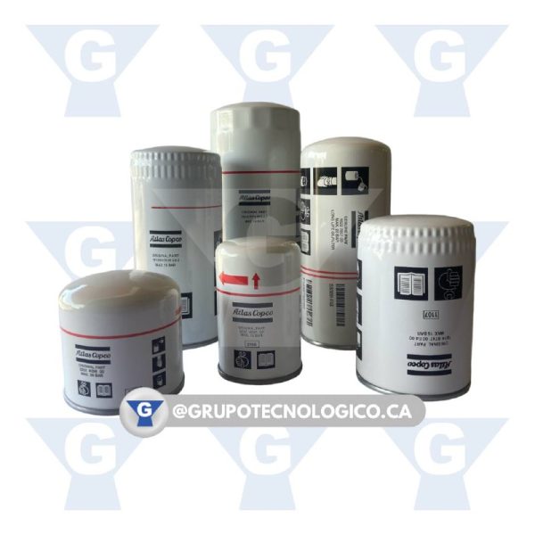 FILTROS DE ACEITE PARA COMPRESORES ATLAS COPCO ORIGINALES